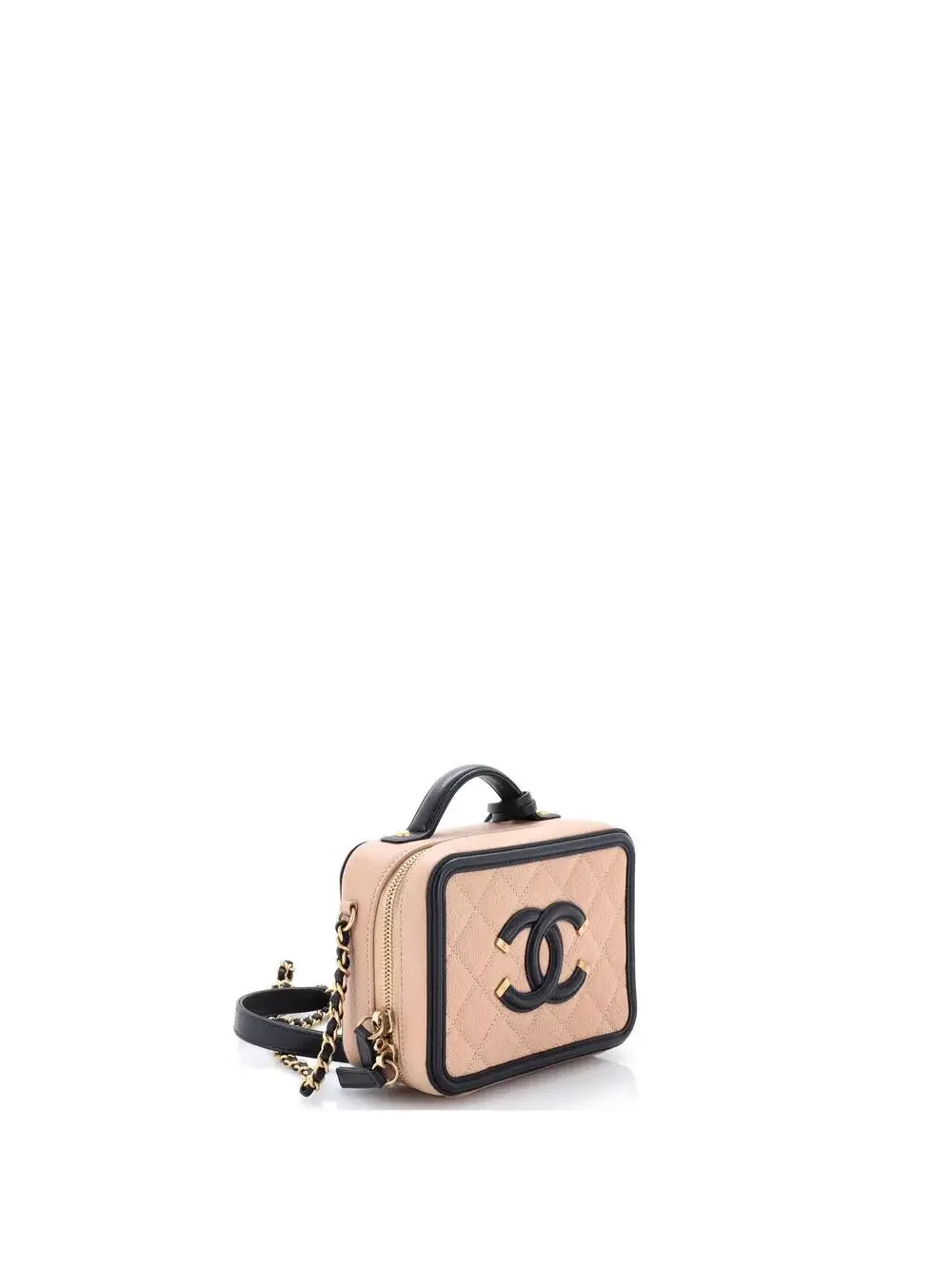 Chanel Filigree Vanity Case Quilted #277167C41B